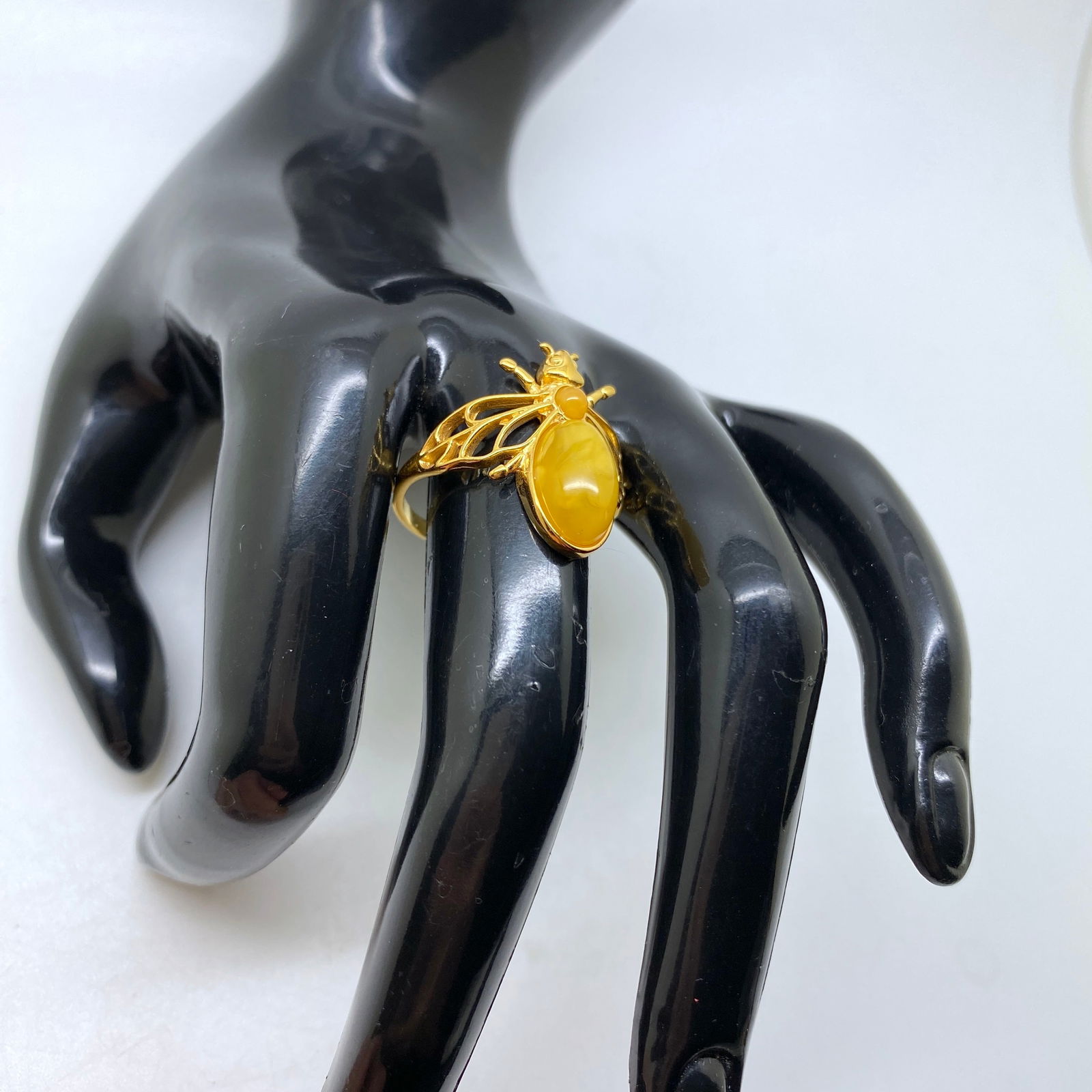 Beautiful Amber Ring - 2