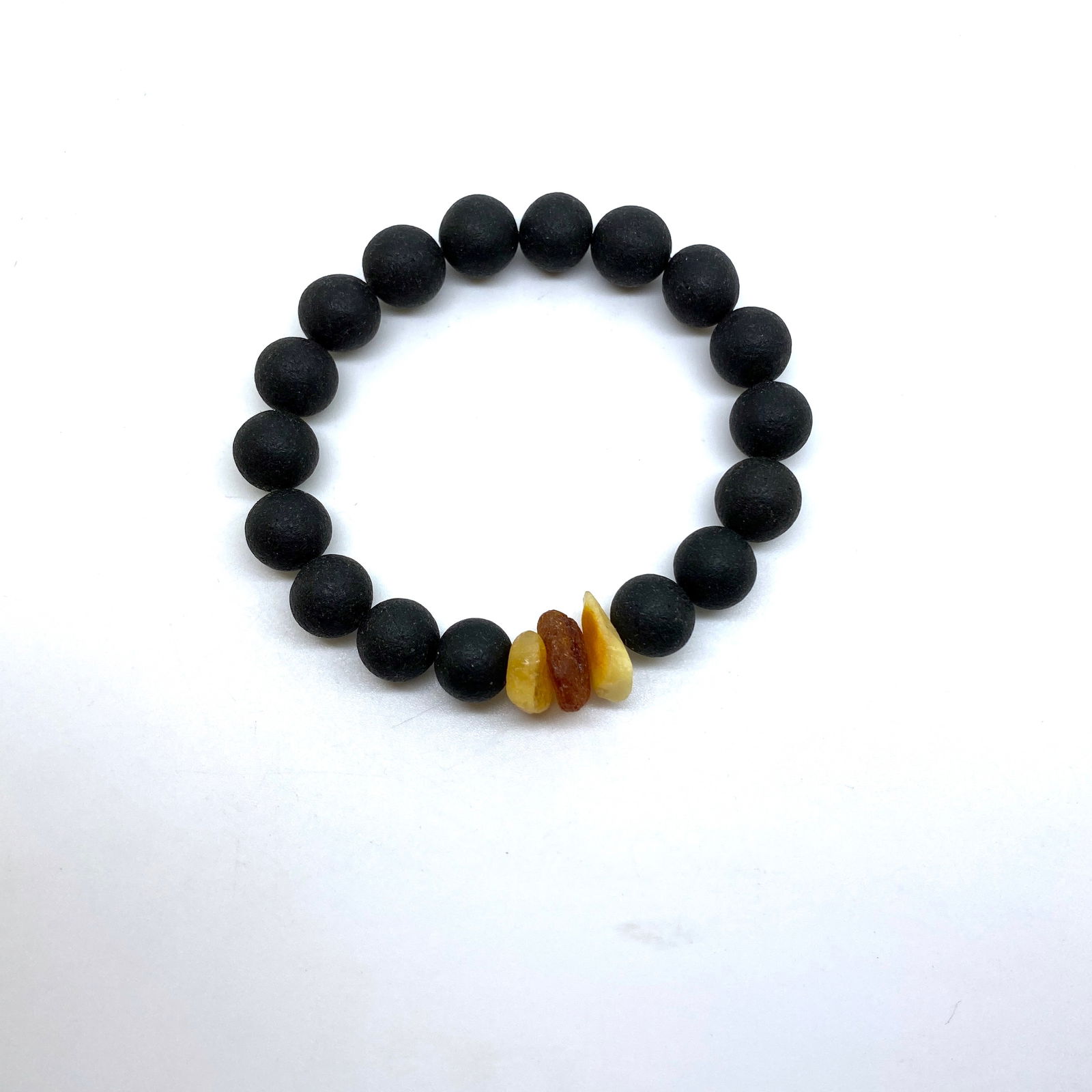 Staggering Amber Bracelet made from Round Amber beads - 3