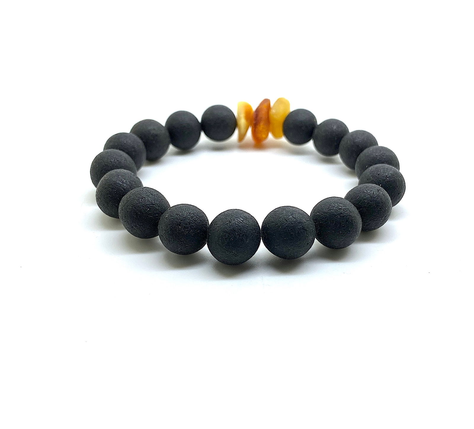 Staggering Amber Bracelet made from Round Amber beads - 4