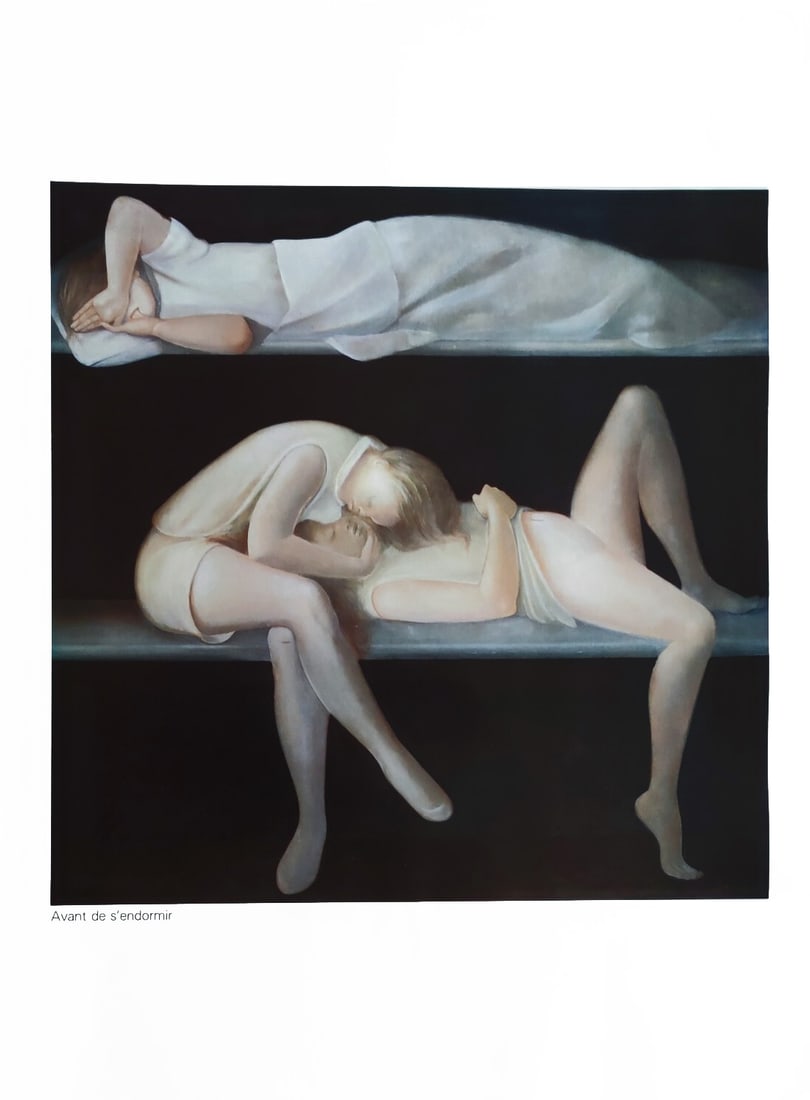 Leonor Fini Photogravure Avant de Sendormir 1980: Title: Leonor Fini Photogravure Avant de Sendormir 1980 Artist: Leonor Fini Description: Artist: Leonor FiniCountry: ArgentinaTitle: Avant de s'endormirMedium: PhotogravureMarks: Not signed, not