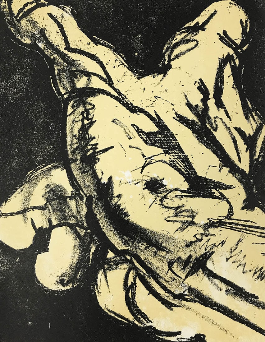 Salvador Dali Original Lithograph La Main 1967: Title: Salvador Dali Original Lithograph La Main 1967 Artist: Salvador Dali Description: Title: La mainArtist: Salvador DaliCountry: SpainMedium: Original LithographMarks: Not signed, not