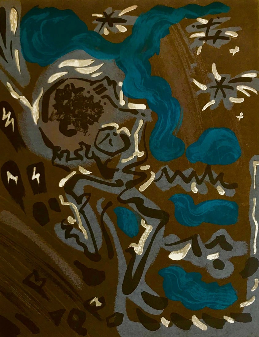 Andre Masson Original Lithograph 5 Mourlot Freres 1962 (1 of 1)