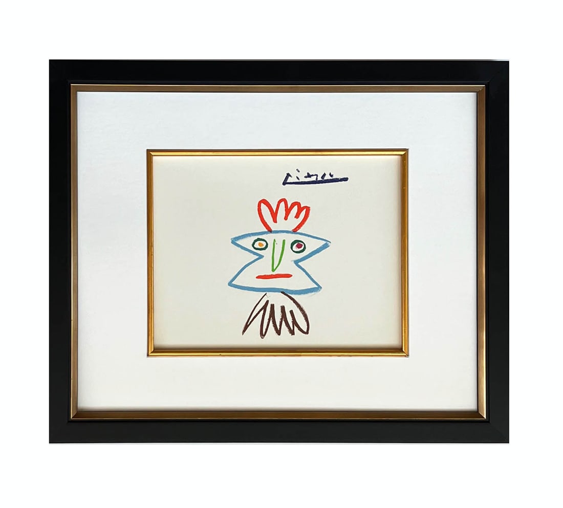 Picasso Lithograph 139 For The City not for Helena 1968 Framed: Title: Picasso Lithograph 139 For The City not for Helena 1968 Framed Artist: Pablo Picasso Description: Title: For The City, not for Helena Country: Spain Medium: Lithograph - 139 Marks: Signed in pl