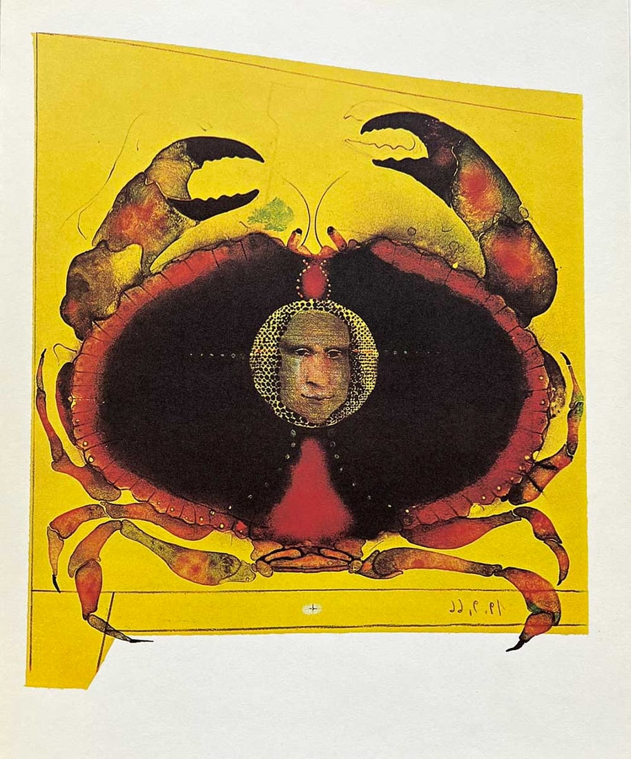 Paul Wunderlich 20 Le Tourteau Tatoue: Title: Paul Wunderlich 20 Le Tourteau Tatoue Artist: Wunderlich Description: Paul WunderlichCountry: GermanyTitle: Le Tourteau Tatoue - 20Medium: PhotogravureMarks: Not Signed or numberedPrinted: