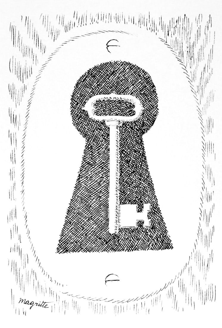 1966 Rene Magritte Signed Lithograph 4 Key Aube a l'Antipode: Title: 1966 Rene Magritte Signed Lithograph 4 Key Aube a l'Antipode Artist: Magritte Description: Title: KeyArtist: Rene MagritteCountry: BelgiumMedium: LithographMarks: Signed in plate - 4Size: