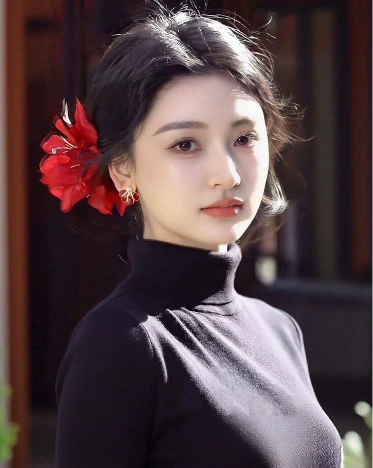 7-8mm natural freshwater pearl earrings - 3