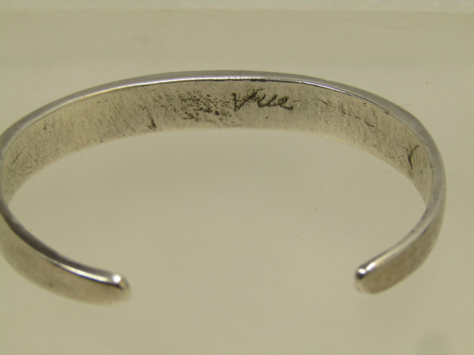 Vintage Southwestern Sterling Coral Bear Paw Bracelet, Cuff, 6.25", 1970's-1980's - 5