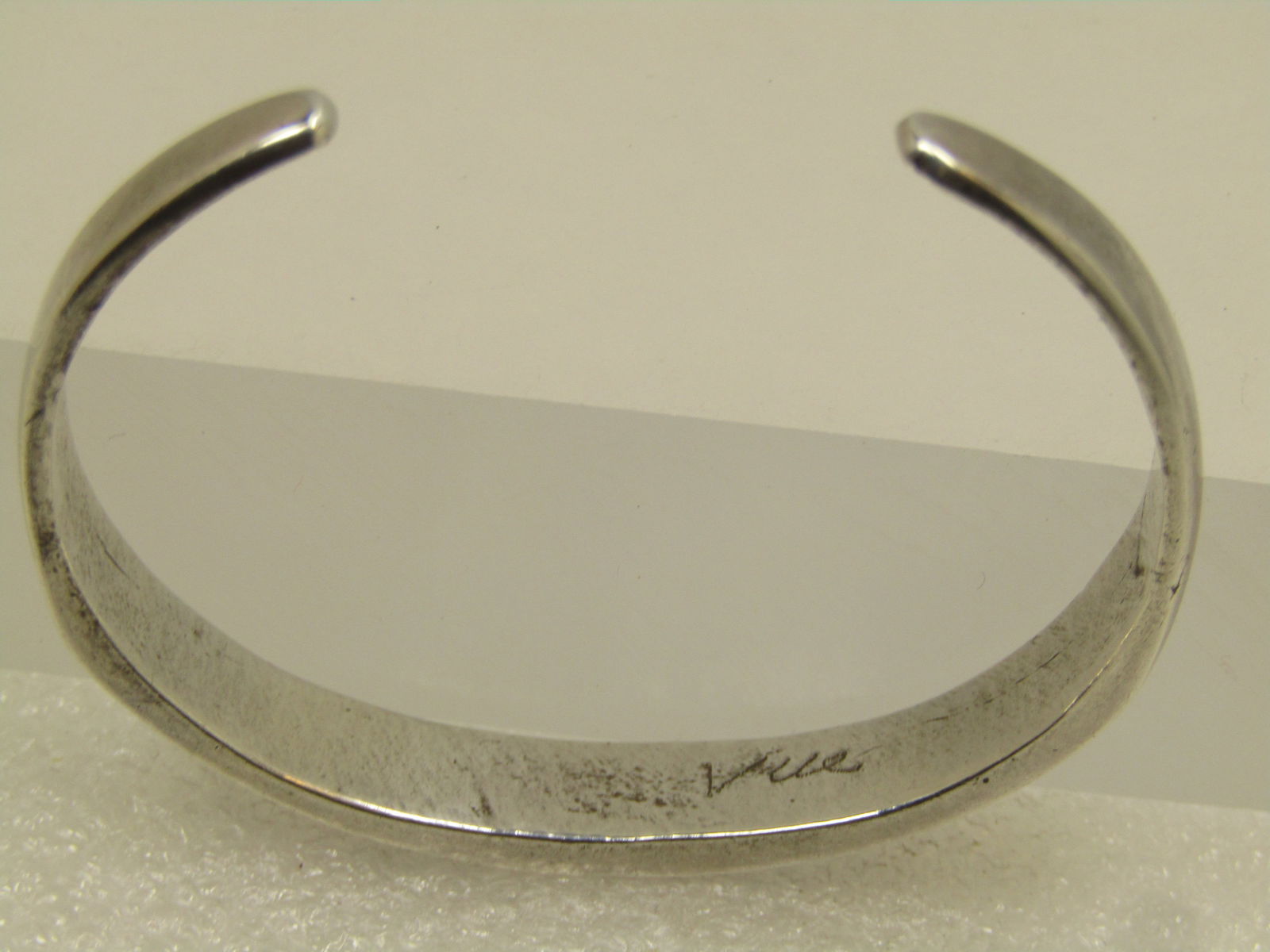 Vintage Southwestern Sterling Coral Bear Paw Bracelet, Cuff, 6.25", 1970's-1980's - 7