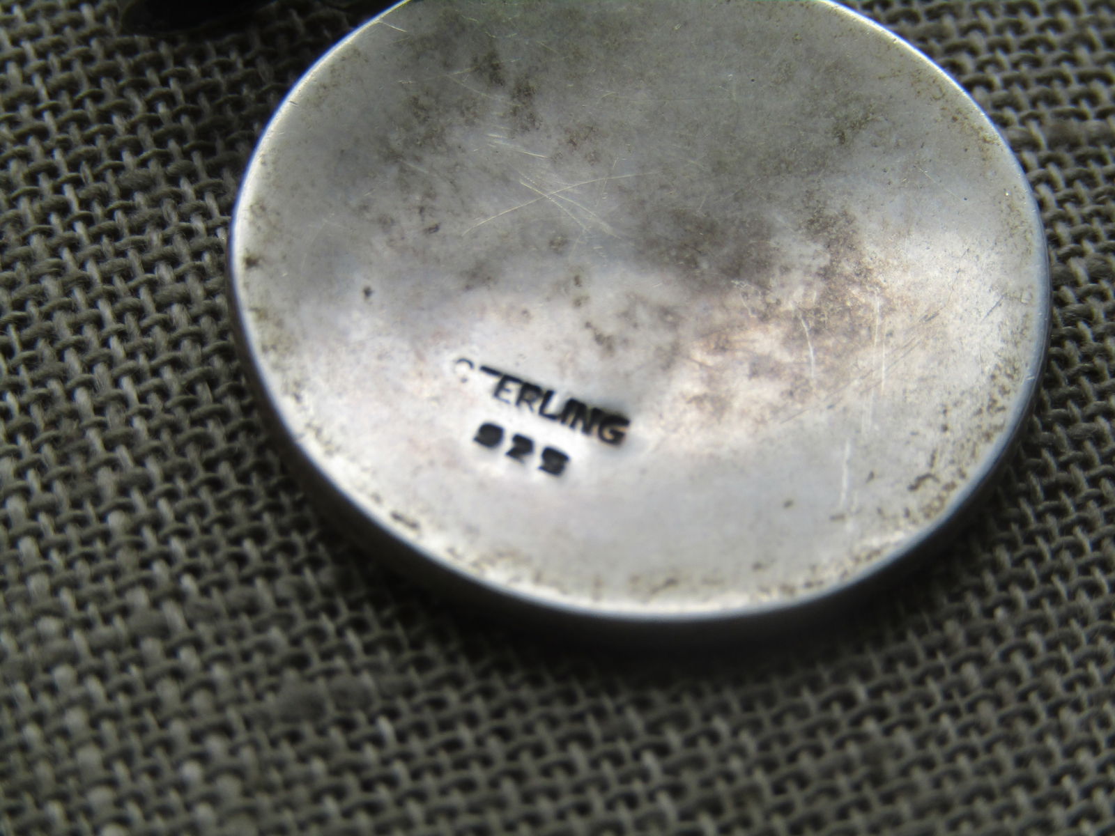 Vintage Sterling Southwestern Kokopeli Necklace, 20", 1980-'s-1990's, - 4