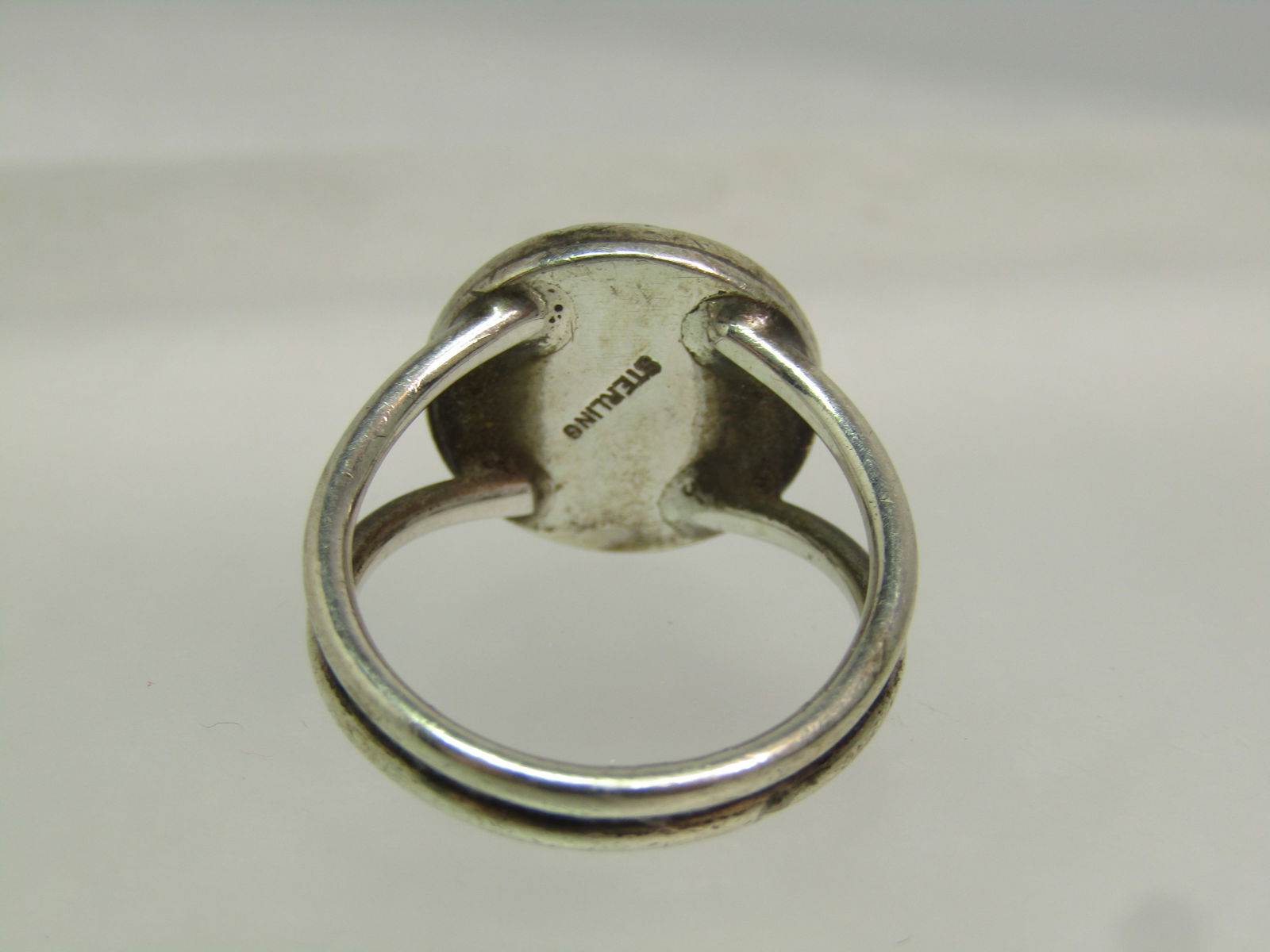 Vintage Sterling Southwestern Opal ring, Sz. 6.5, 1970's - 5