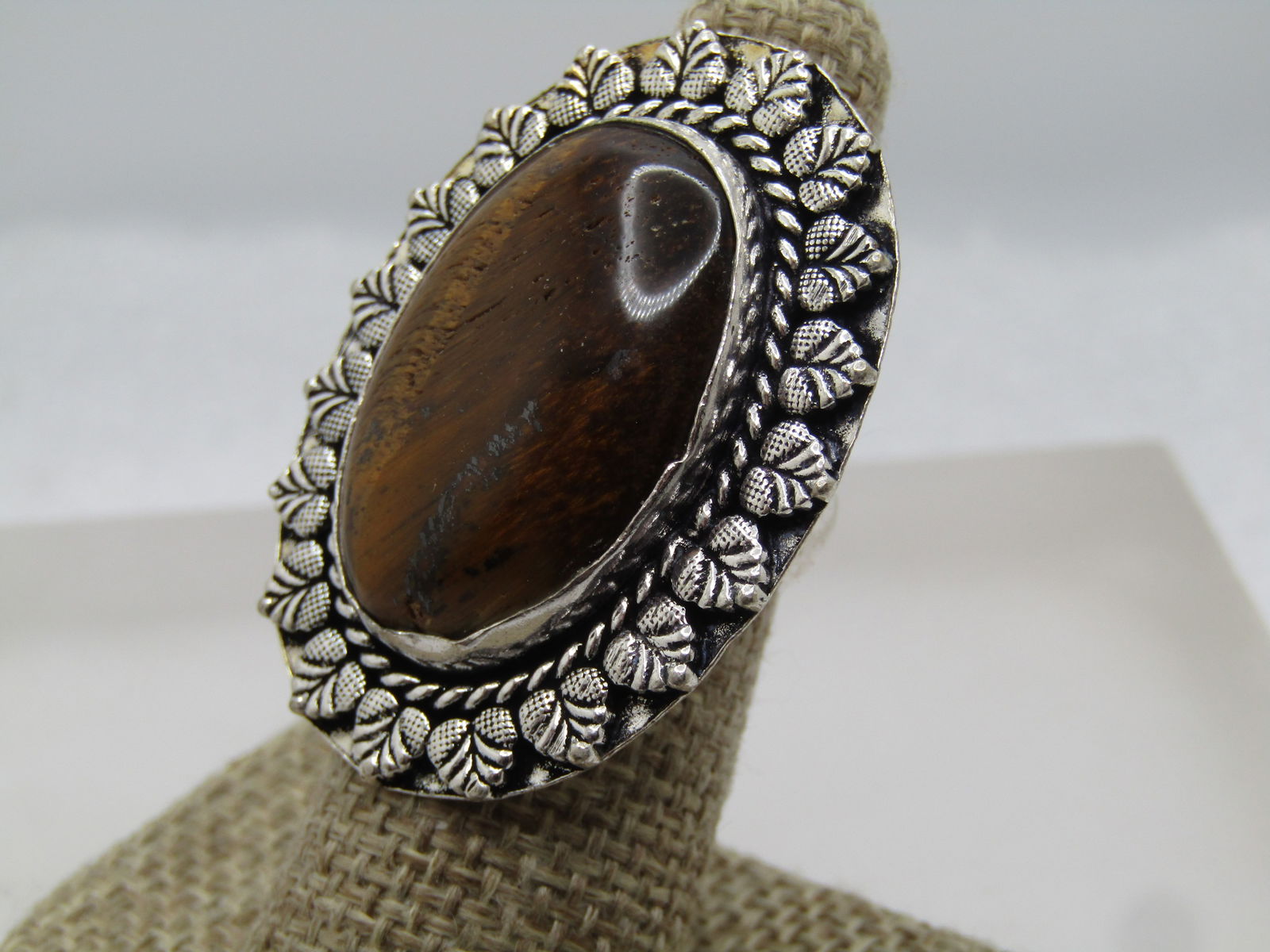 Southwestern Tiger's Eye Ring, Sz. 7, 2000's, Statement - 2