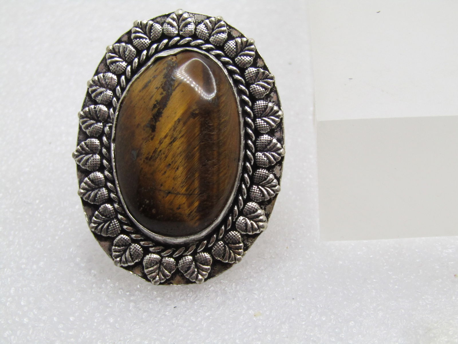 Southwestern Tiger's Eye Ring, Sz. 7, 2000's, Statement - 4
