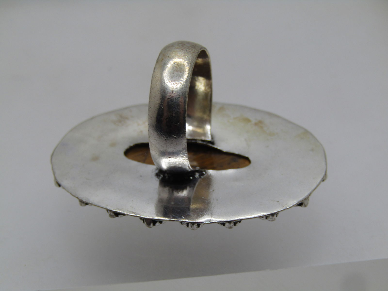 Southwestern Tiger's Eye Ring, Sz. 7, 2000's, Statement - 6