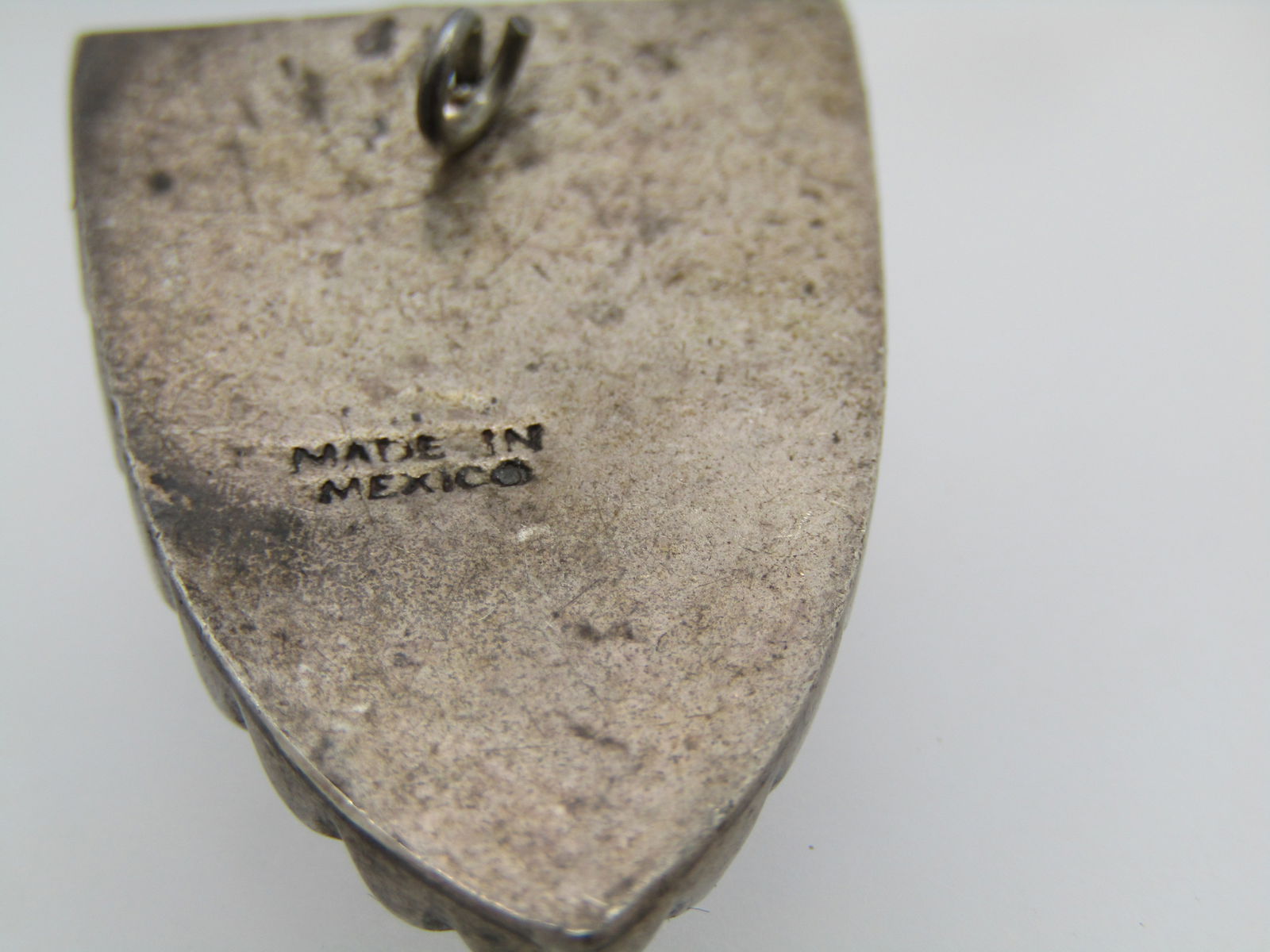 Vintage Sterling Southwestern Ranger Belt Pieces, Tip and 4 Keepers, Mexico - 5