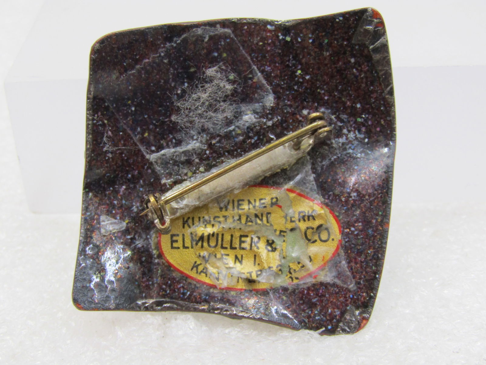 Vintage Mod Abstract Brooch, Elfi Muller & Co., Mid-Century - 5