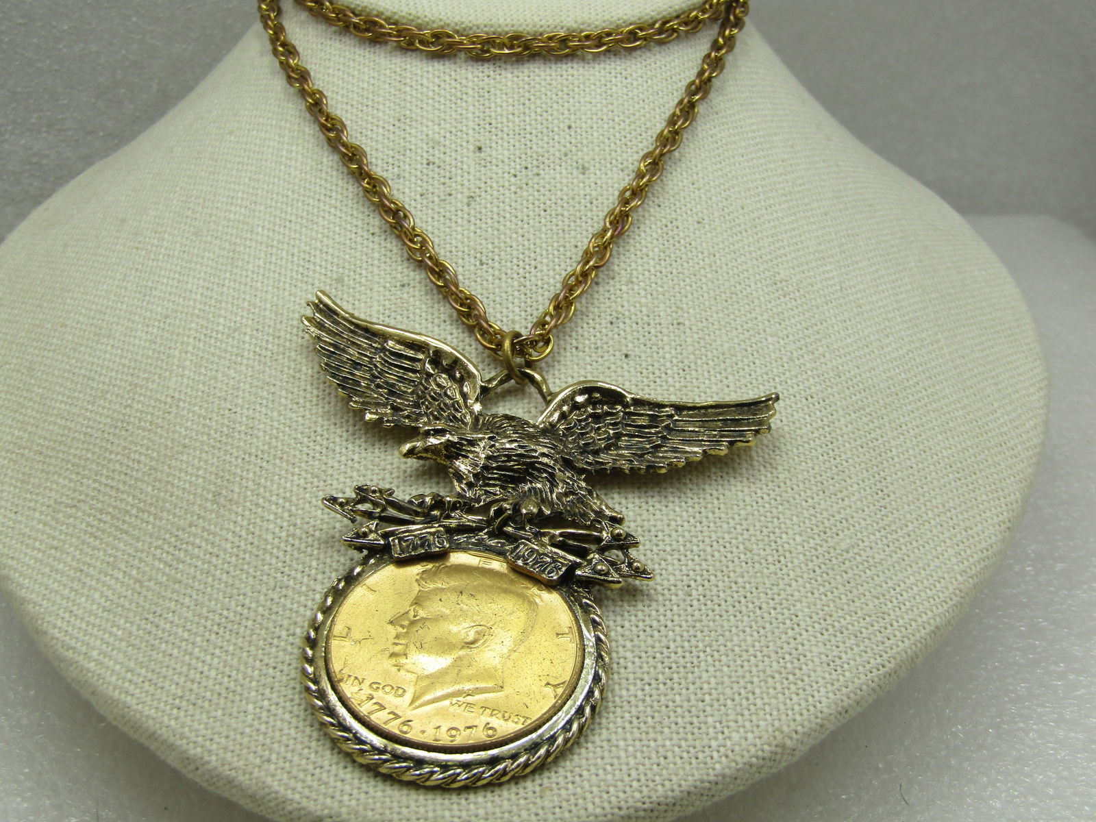 Vintage Rhinestone Owl Brooch, 1950's-1960's - 4