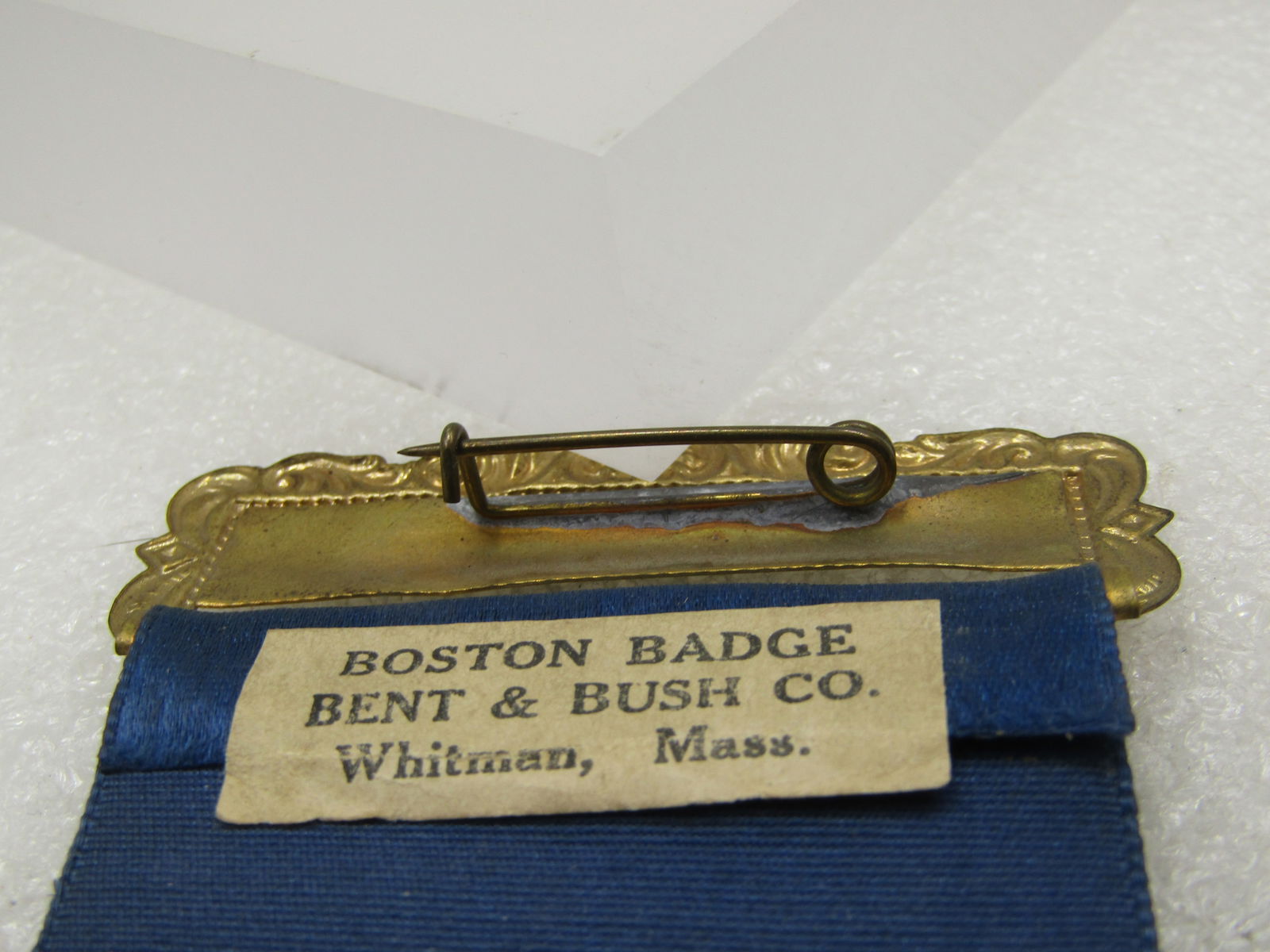 Vintage 1935 Oppenheimer Pleasures Grounds Award Badge, Signed - 5