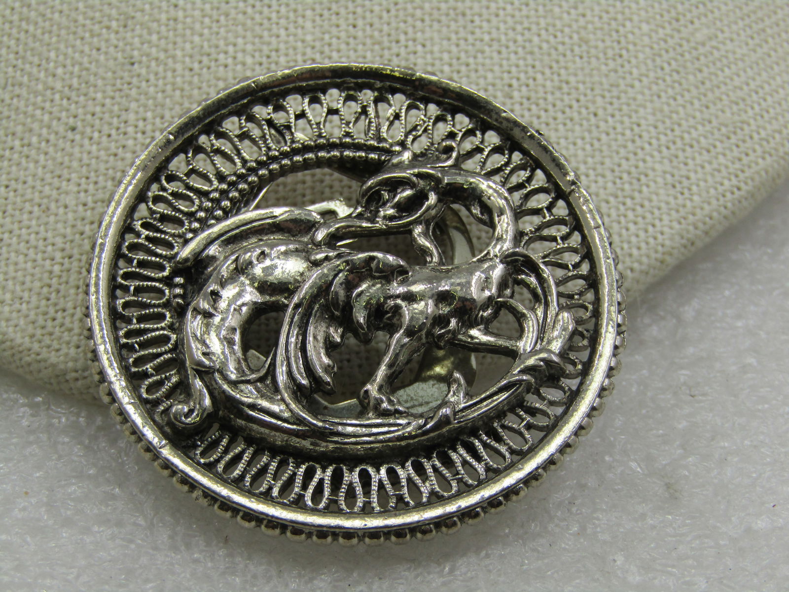 Early Black Pressed Metal Victorian Buckles - 3