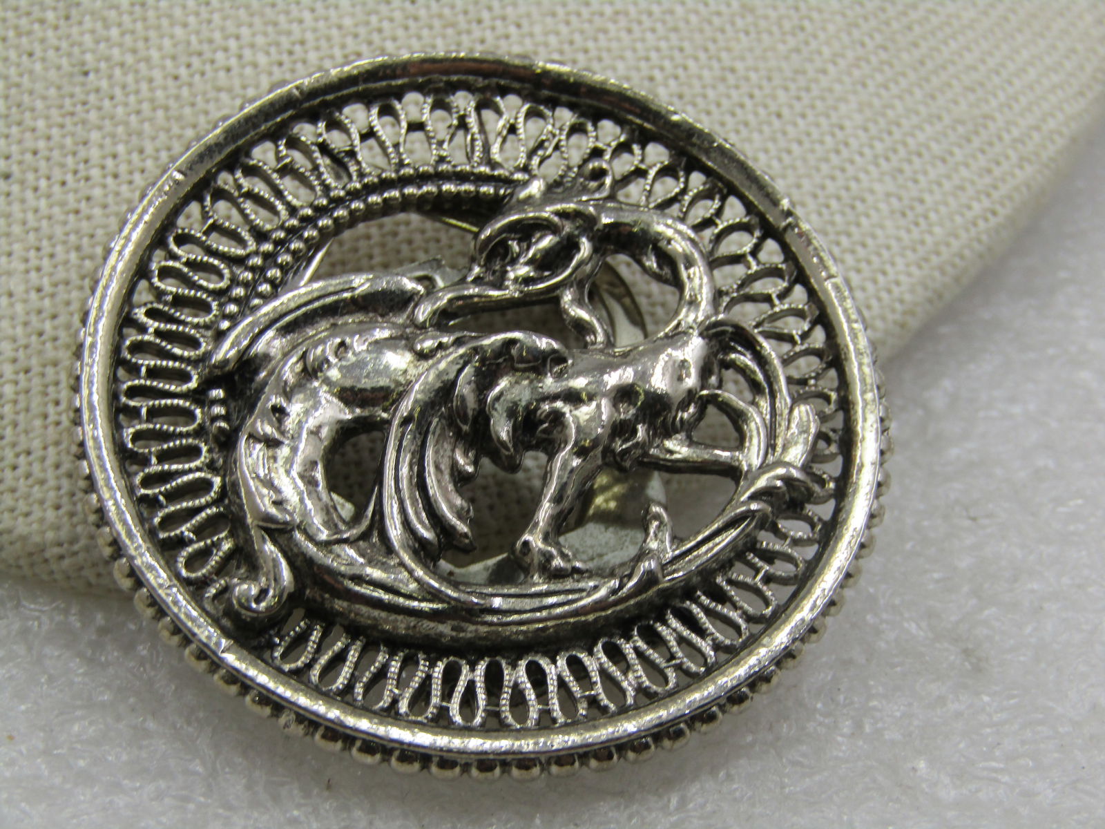 Early Black Pressed Metal Victorian Buckles - 4