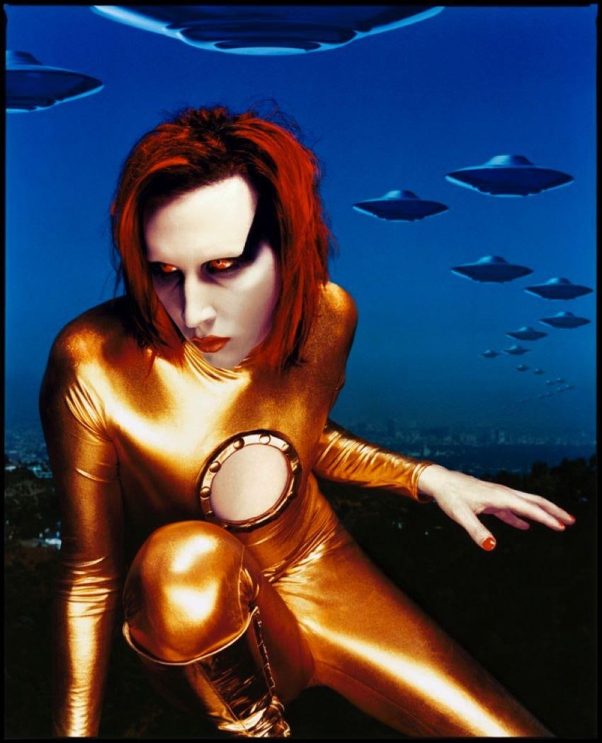 Marilyn Manson by Kevin Westenberg Signed Limited Edition: 2022 (printed later) - 4