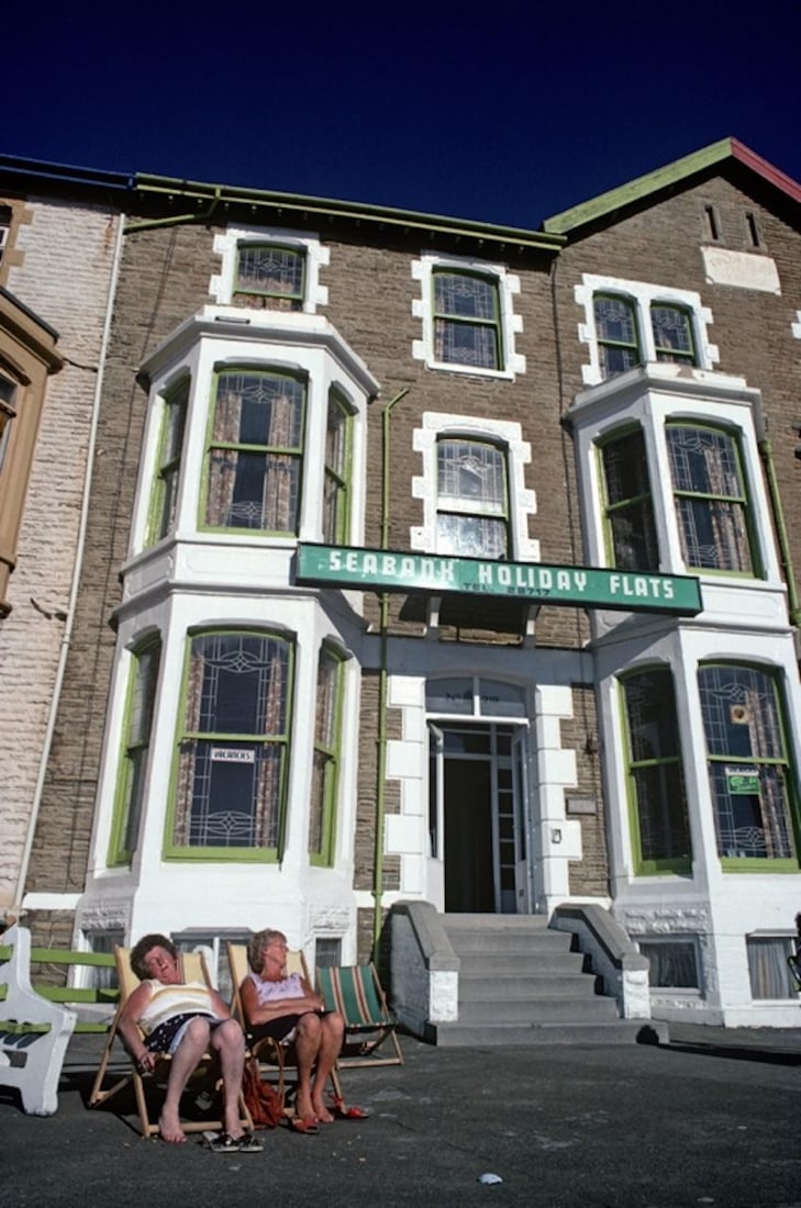 Seabank Sunbathers by Alain Le Garsmeur: 1981 (printed later) - 2