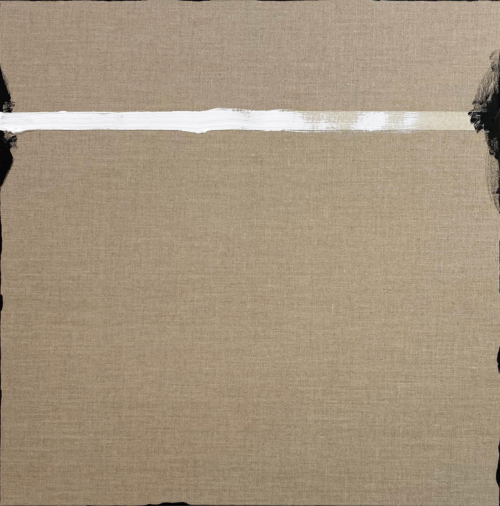 Entre Nous - original abstract painting on linen: 2023 (1 of 2)