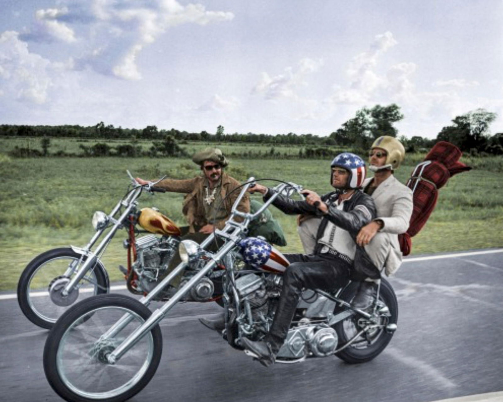 Easy Rider Bike Scene - Oversize Limited Print: 1969 (Printed Later) (1 of 2)
