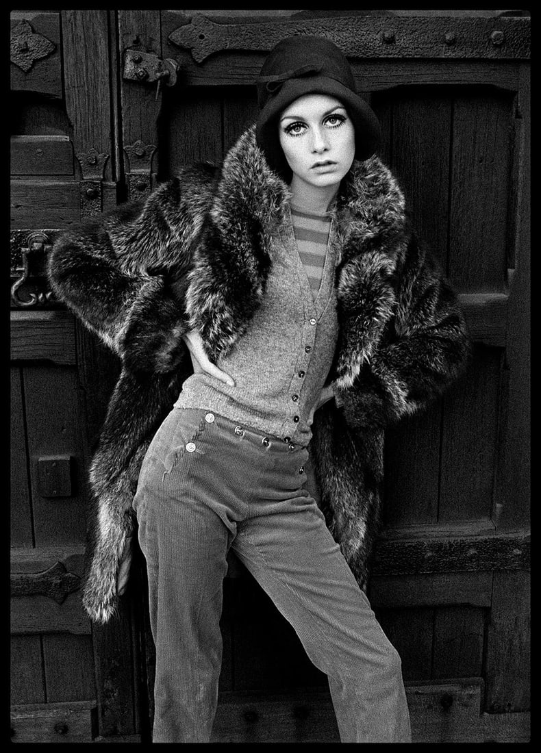 ‘Twiggy’ by Arthur Steel Limited Edition: 1966 (printed later): Title: ‘Twiggy’ by Arthur Steel Limited Edition: 1966 (printed later) Description: ‘Twiggy’ Chelsea, London, 1966 by Arthur Steel Paper size: 40 x 28.5 inches / 102 x 71 cm