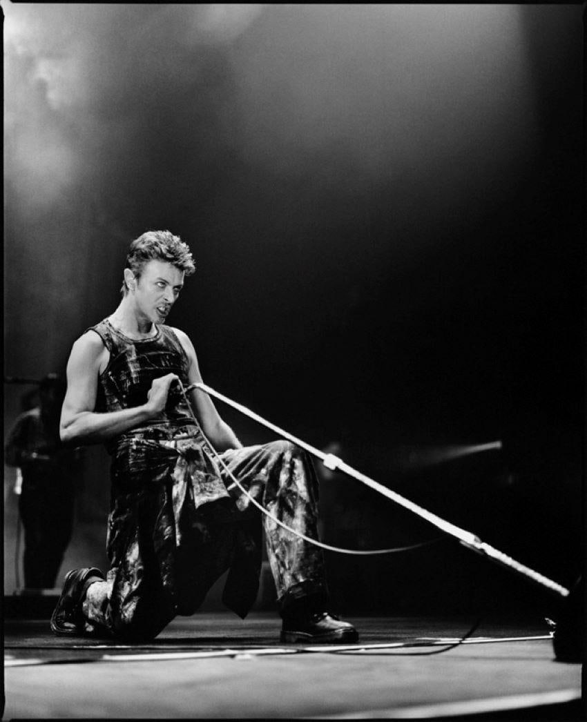 Bowie On Stage by Kevin Westenberg Signed Limited Edition: 1990 (printed later) (1 of 11)