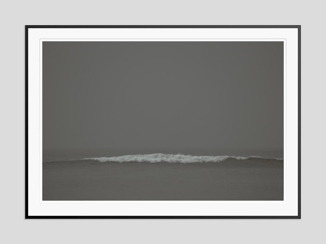 Grey Wave - Oversize Signed Limited Edition Print: 2016 - 5