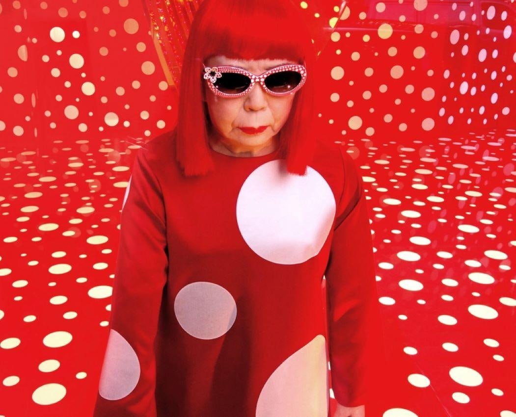 Yayoi Kusama by Kevin Westenberg Signed Limited Edition: 2022 (printed later) - 2