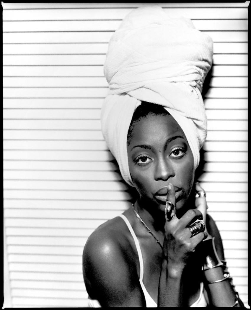 Erykah Badu by Kevin Westenberg Signed Limited Edition: 1997 (printed later): Title: Erykah Badu by Kevin Westenberg Signed Limited Edition: 1997 (printed later) Description: Erykah Badu 1997 by Kevin Westenberg Signed Limited Edition Kevin Westenberg is famed for his creation