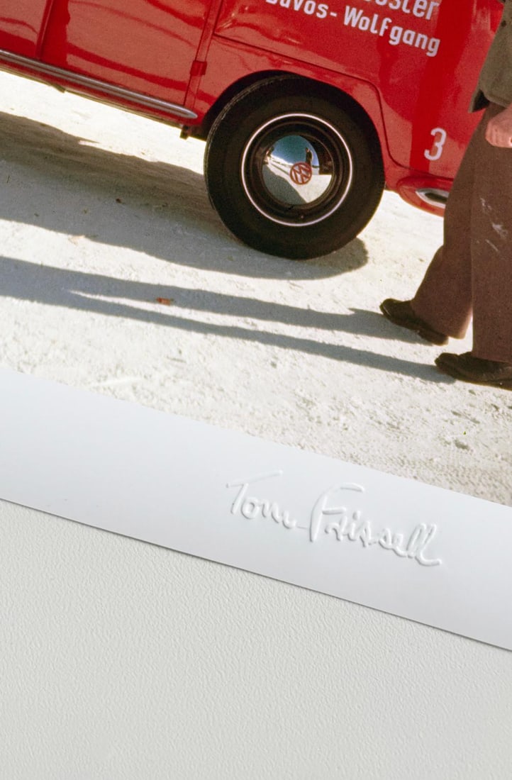 Ski Bus 1951 Giant Oversize Limited Signature Stamped Edition: 1951 (printed later) - 3