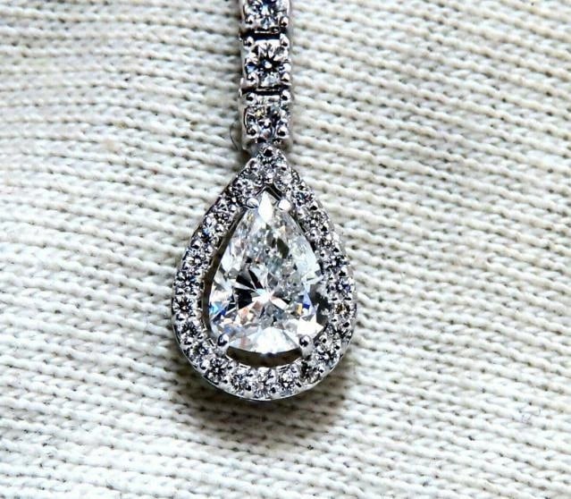 Cluster Bolo Necklace Sapphire Diamonds 18kt Gold GIA Certified 17.30ct 12349** - 5