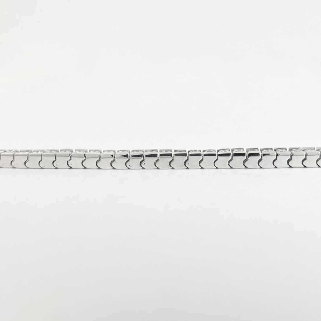 Channel-Set Diamond Tennis Bracelet 14K White Gold, 2.25 CTW, 12.71 Grams - 6