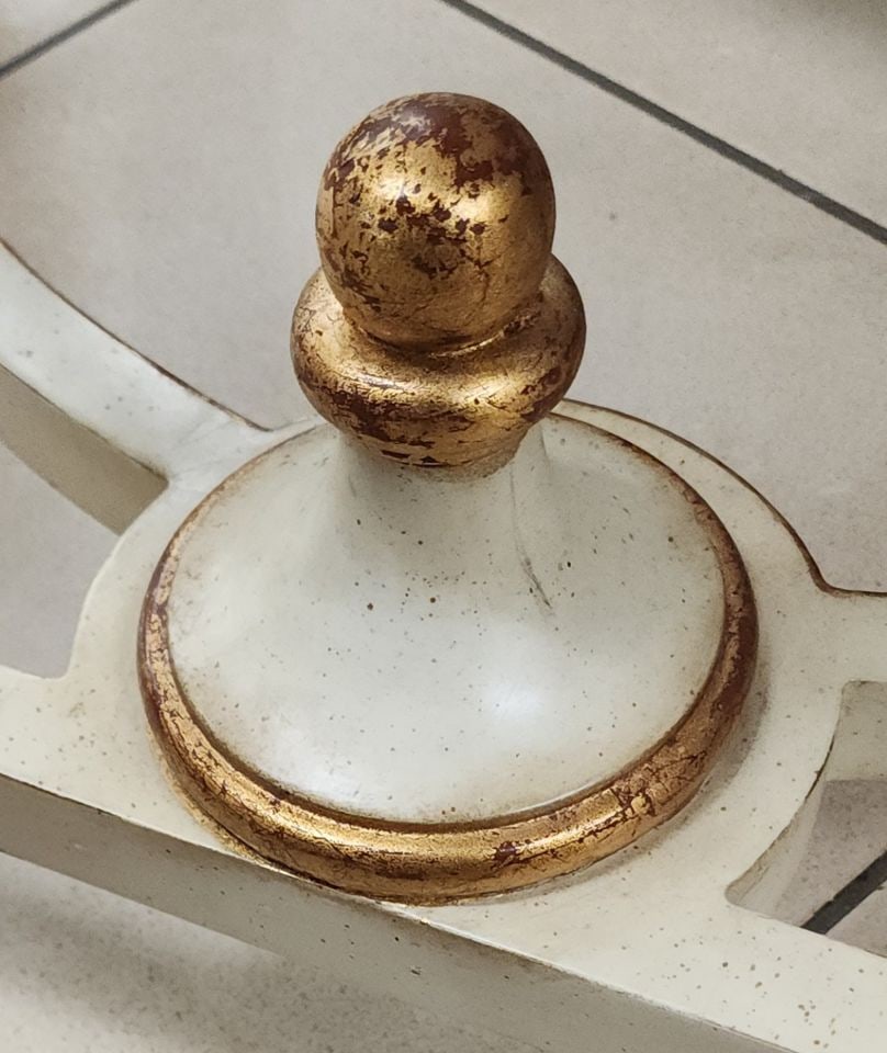 Magnificent Rare Vintage Neoclassical Italian Louis 16th Style Gilded Console. 61"x 22"x 32"h - 11