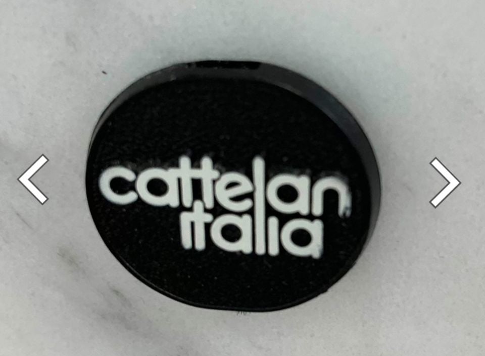 Ionic luxury Cattelan Italia Dielle glass coffee table w/ Carrara marble legs design by Piero De - 4