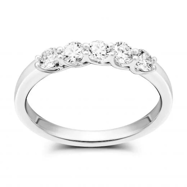 Every Day Diamond White Gold Exclusive Ring for Her - 8
