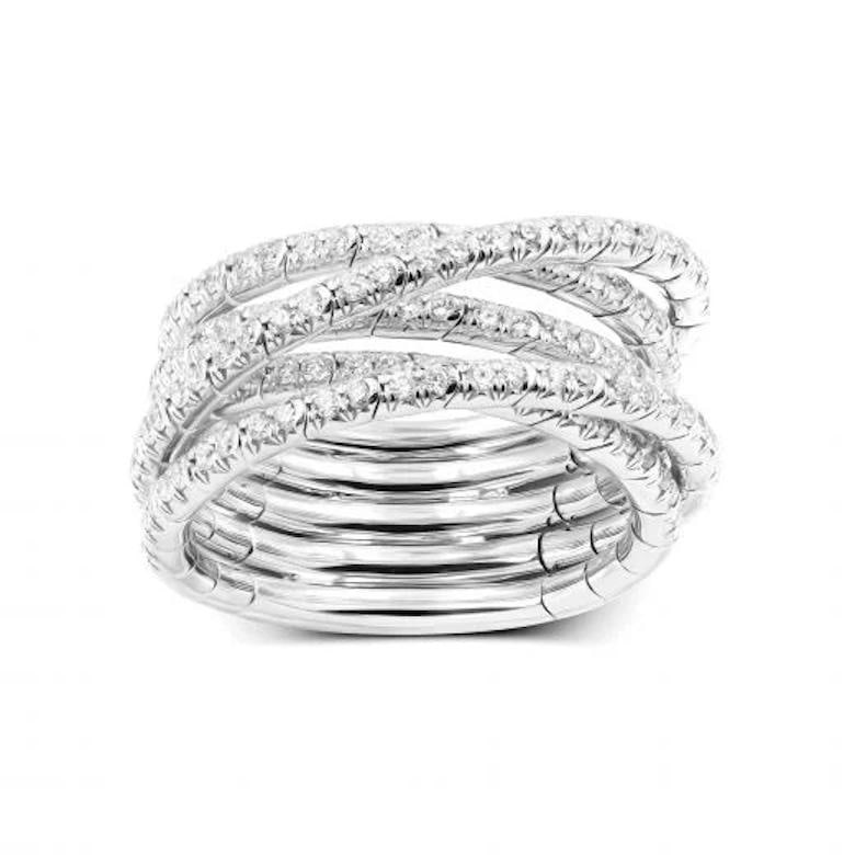 Wide Every Day Diamond White Gold Exclusive Ring (1 of 20)