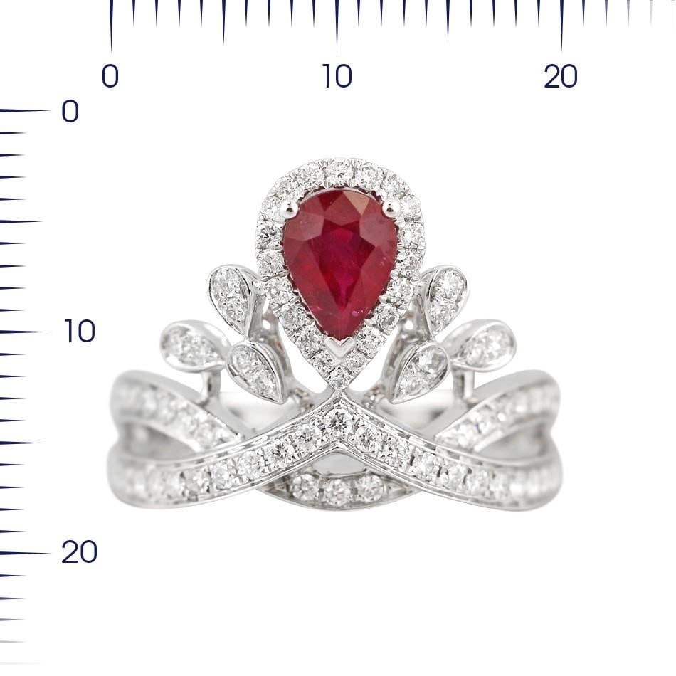 Natkina Ruby Diamond Impressive Ring for Her - 2