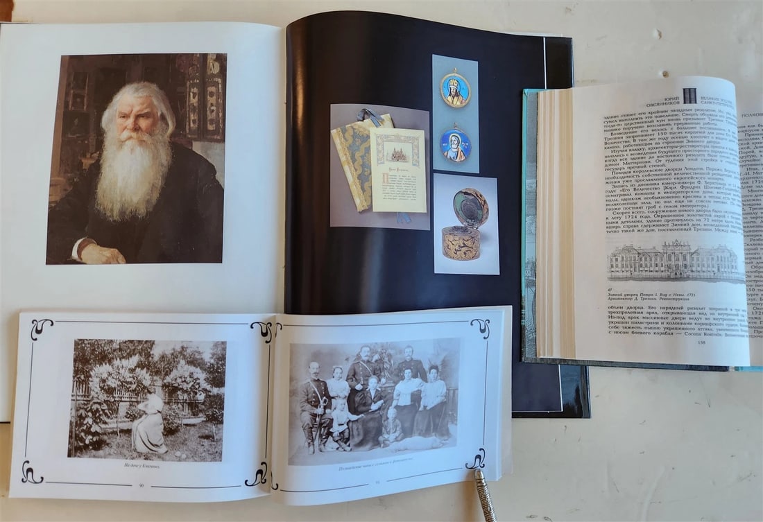 RUSSIAN HISTORY & ART 7 ILLUSTRATED BOOKS LOT - 4