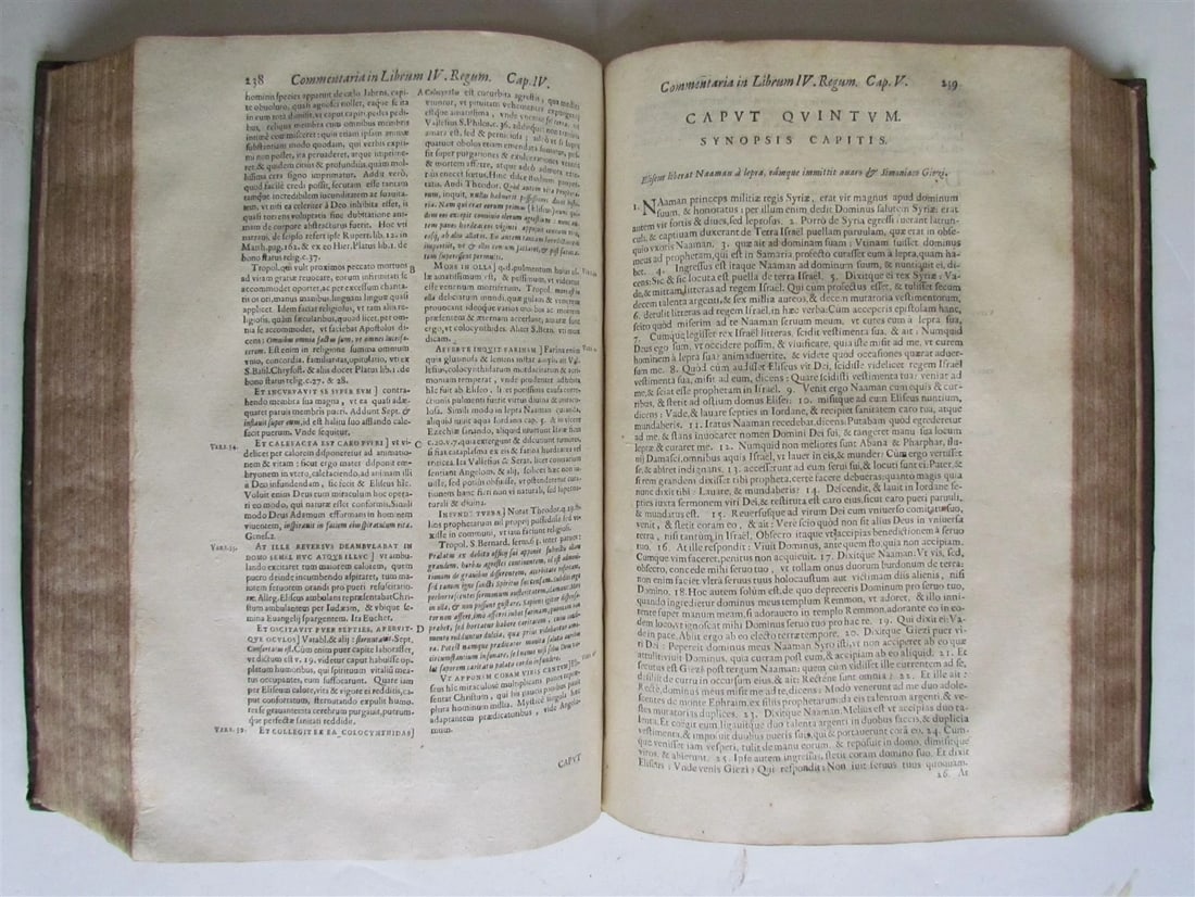 1664 BIBLE TORAH COMMENTARY OLD TESTAMENT IOSUE IUDICUM RUTH antique FOLIO - 10