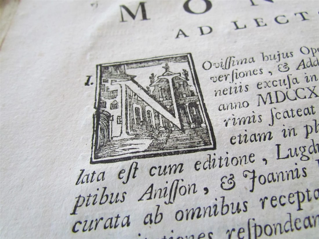 1774 VELLUM BOUND ANTIQUE FOLIO by UBALDO GIRALDI CANON LAW - 6