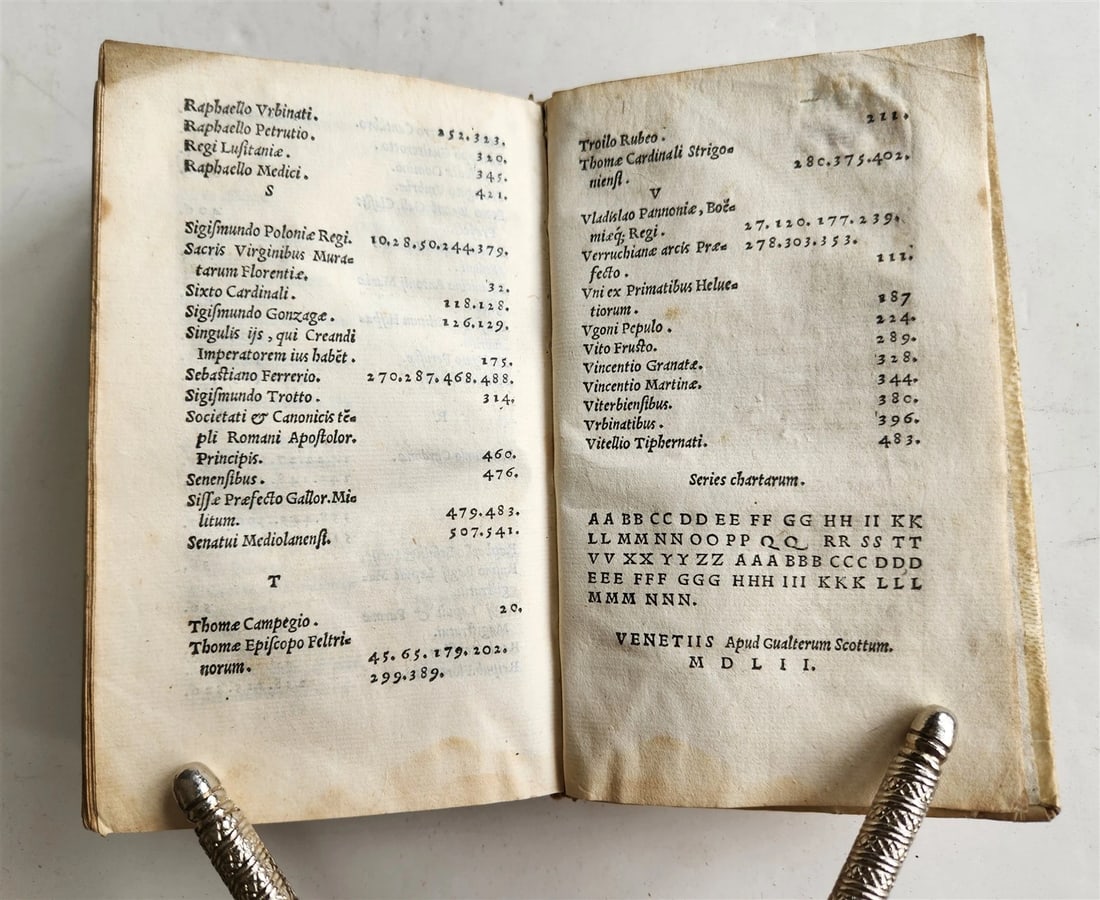 1552 PIETRO BEMBO antique vellum bound 16th CENTURY Epistolarum Leonis Decimi - 4