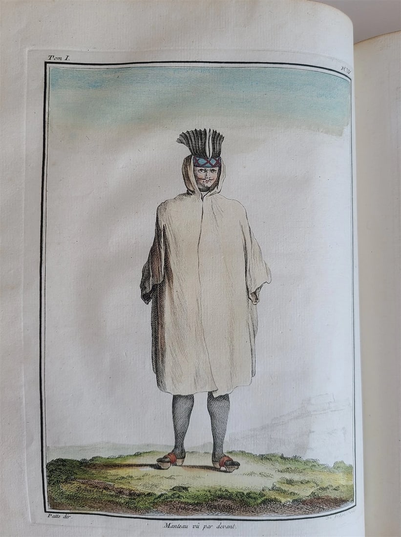 1757 MILITARY SCIENCE FULLY ILLUSTRATED 2 VOLUMES antique - 8