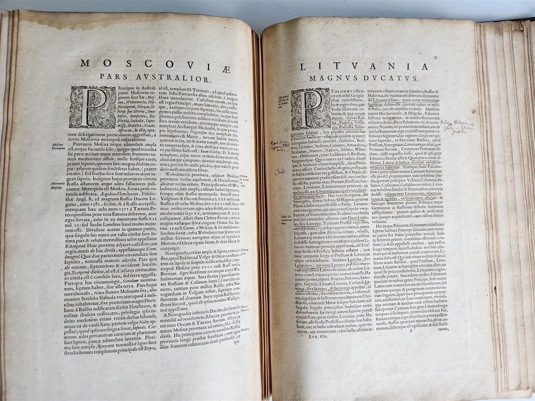 1640 THEATRUM ORBIS TERRARUM SIVE ATLAS NOVUS by J. BLAEU antique VELLUM BINDING - 14