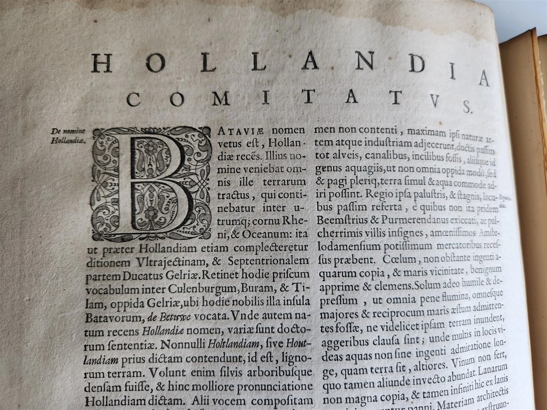 1640 THEATRUM ORBIS TERRARUM SIVE ATLAS NOVUS by J. BLAEU antique VELLUM BINDING - 9