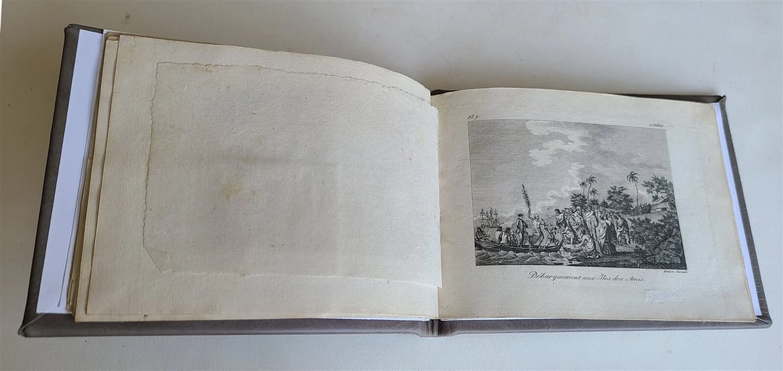 1817 VOYAGE of CAPTAIN COOK ATLAS ILLUSTRATED w/ MAP & 27 ENGRAVINGS antique - 10