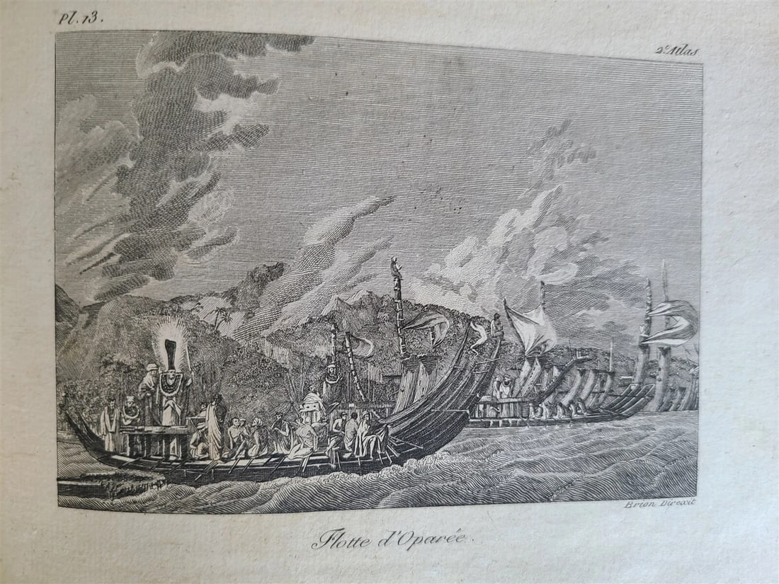 1817 VOYAGE of CAPTAIN COOK ATLAS ILLUSTRATED w/ MAP & 27 ENGRAVINGS antique - 15