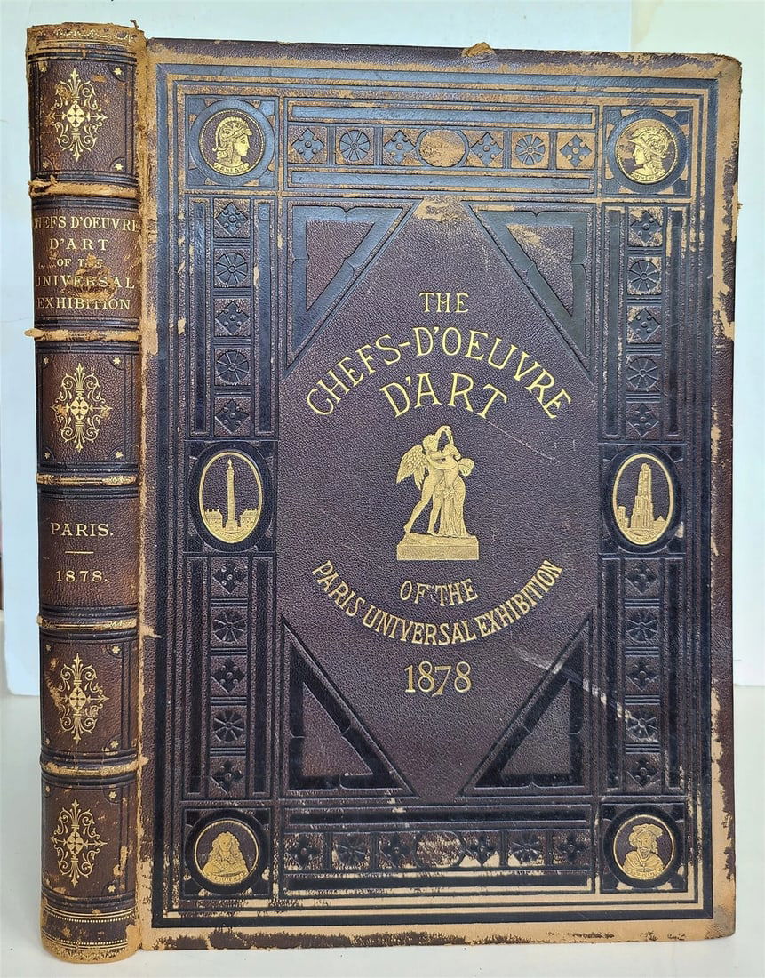 1878 MASTERPIECES of PARIS UNIVERSAL EXHIBITION antique FOLIO D'OEUVRE D'ART (1 of 15)